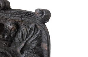 18th Century French Fireback-Fireback-Fireplace Accessories-Decorative Accessories-French Antiques-AD & PS Antiques-