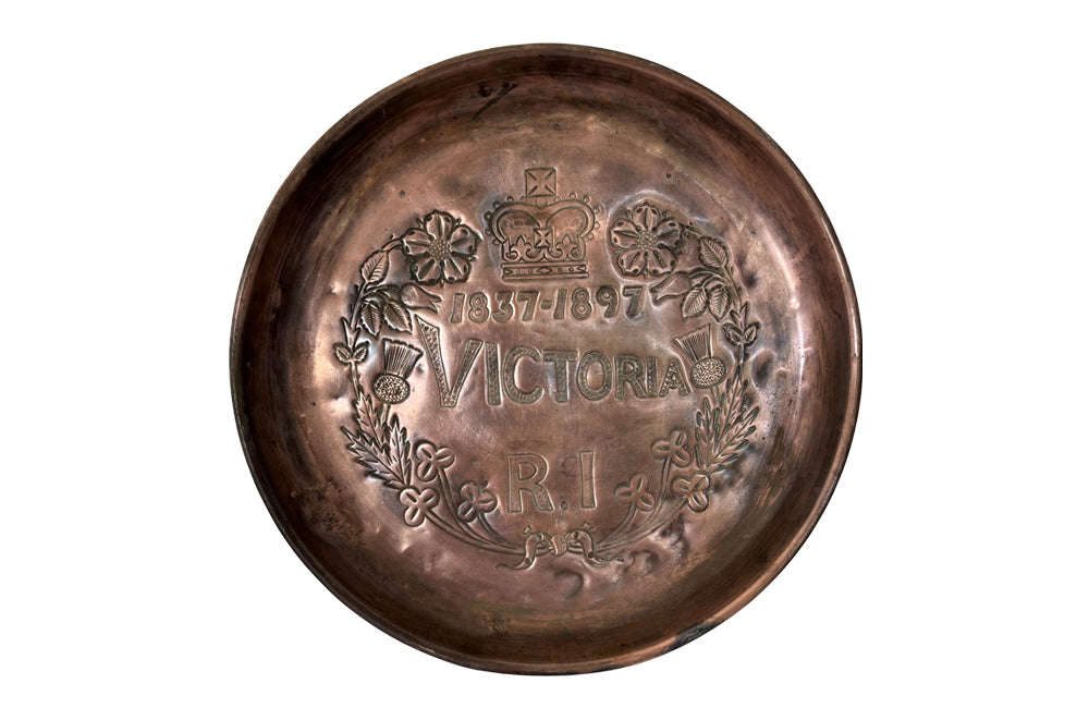 19th Century English Copper Commemorative Tray - Decorative Antiques - Commemmorative Ware - Copper Tray - Decorative Accessories - English Antiques - Antique Trays - Curios - Antique Shops Tetbury - adpsantiques - AD & PS Antiques 