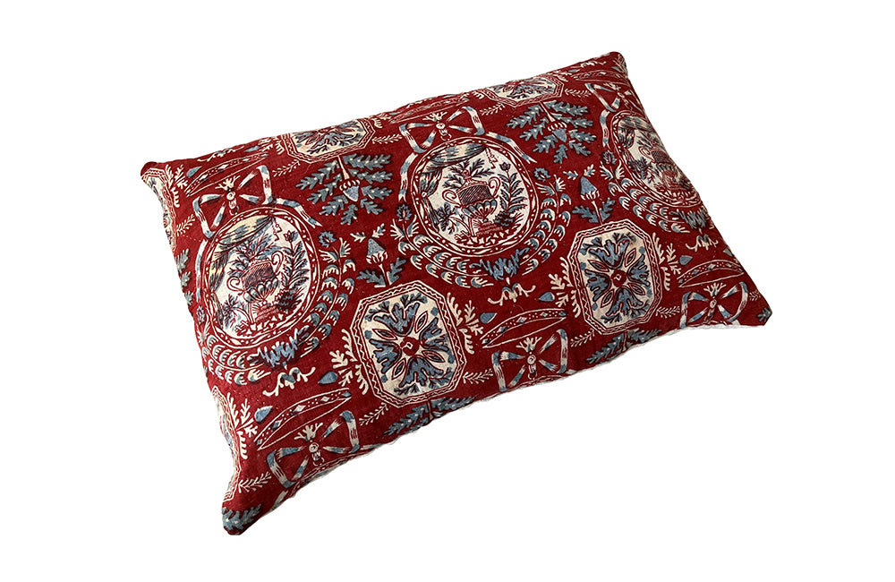 19th Century French Quilt Cushion - French Decorative Antiques - antique Textiles - Antique Cushions - Decorative Accessories - Antique Quilt - Antique Shops tetbury - adpsantiques - AD & PS Antiques- 