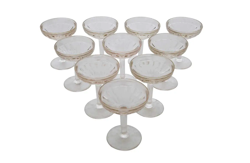 1940'S COCKTAIL GLASSES