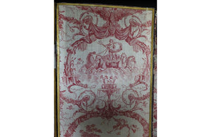 FRENCH TOILE DE NEPTUNE 19TH CENTURY SCREEN