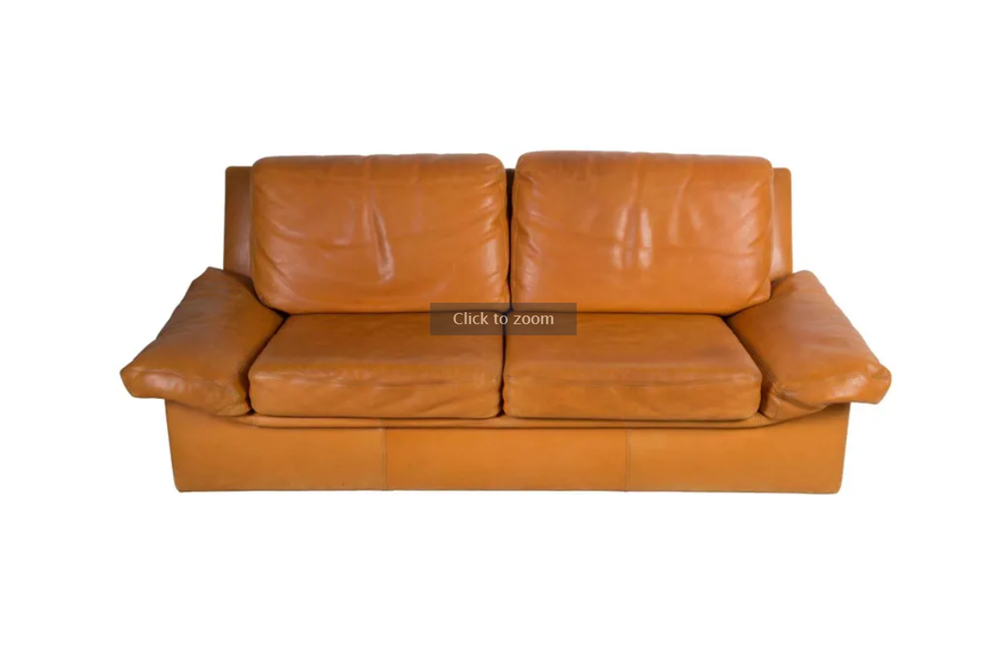 Burov Leather Sofas- Mid Century Modern - Leather Sofa - Vintage Seating - Designer Furniture - Antique Shops Tetbury -Antique Sofas - AD & PS Antiques