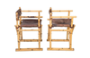 PAIR OF VINTAGE BAMBOO CHAIRS
