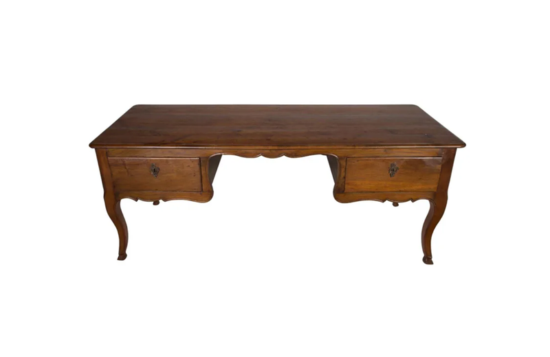 Louis XV Revival Desk - Antique Desk - AD & PS Antiques