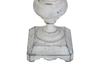 PAIR OF ITALIAN WOODEN 'MEDICI URN' FINIALS