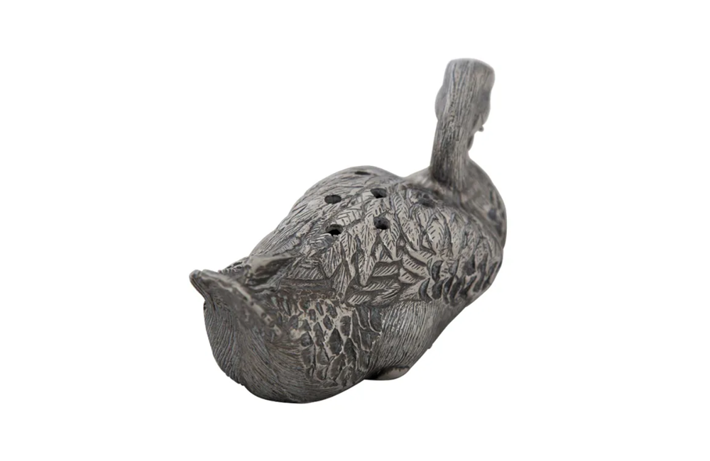 Vintage duck shaped flower rose / vase in the style of Mauro Manetti 