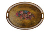 19TH CENTURY PAINTED TOLE TRAY