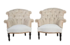 BEAUTIFUL TUFTED ARMCHAIRS