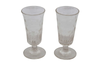 PAIR OF FRENCH ABSINTHE GLASSES