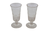 PAIR OF FRENCH ABSINTHE GLASSES