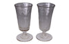 PAIR OF FRENCH ABSINTHE GLASSES