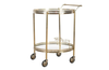 ROUND VINTAGE COCKTAIL TROLLEY