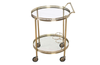 ROUND VINTAGE COCKTAIL TROLLEY