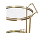 ROUND VINTAGE COCKTAIL TROLLEY