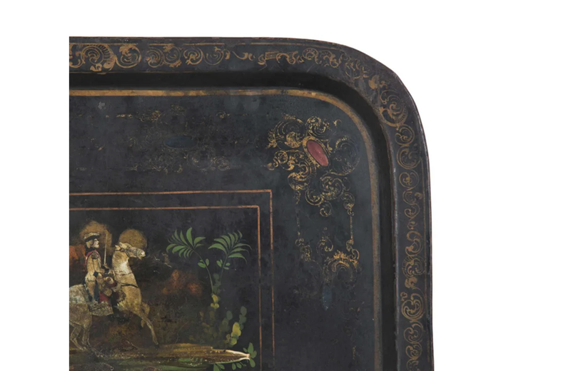 CHARMING 19TH CENTURY TOLE TRAY