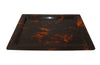 DIOR STYLE FAUX TORTOISESHELL LUCITE TRAY