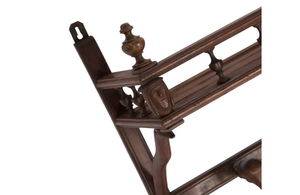 CHARMING ART-POPULAIRE HANGING HOOKS SHELF