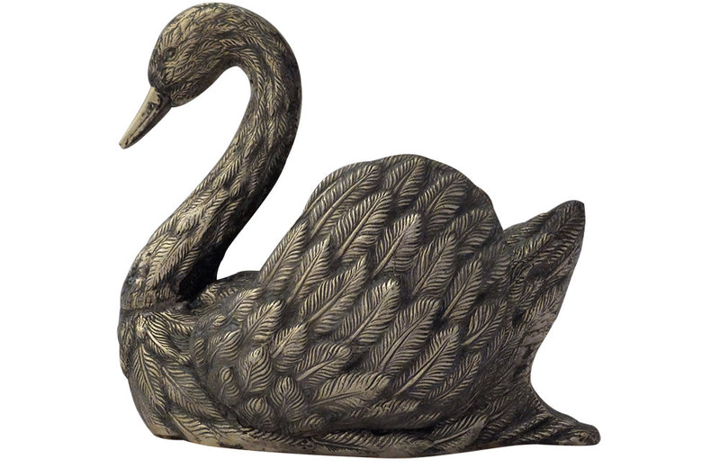 SWAN PIQUE-FLEURS CENTREPIECE