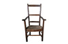ART-POPULAIRE CARVED SERPENT ARMCHAIR