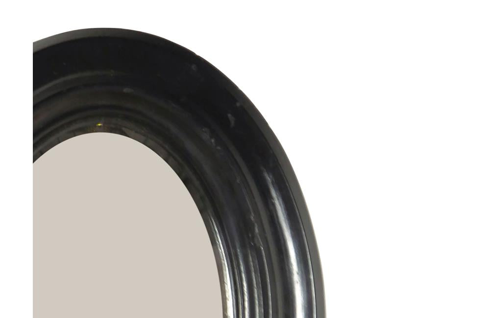 NAPOLEON III OVAL CONVEX MIRROR