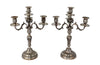 PAIR OF NEO-CLASSICAL REVIVAL CANDLEABRAS