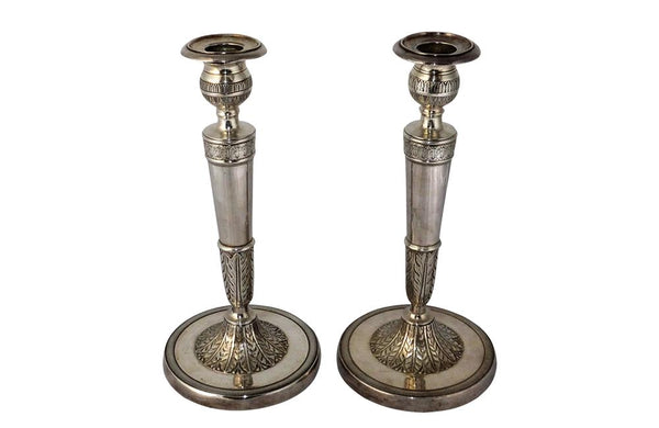 NEO-CLASSICAL REVIVAL CANDLESTICKS