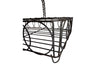 FRENCH WIREWORK GLASS CARRIER