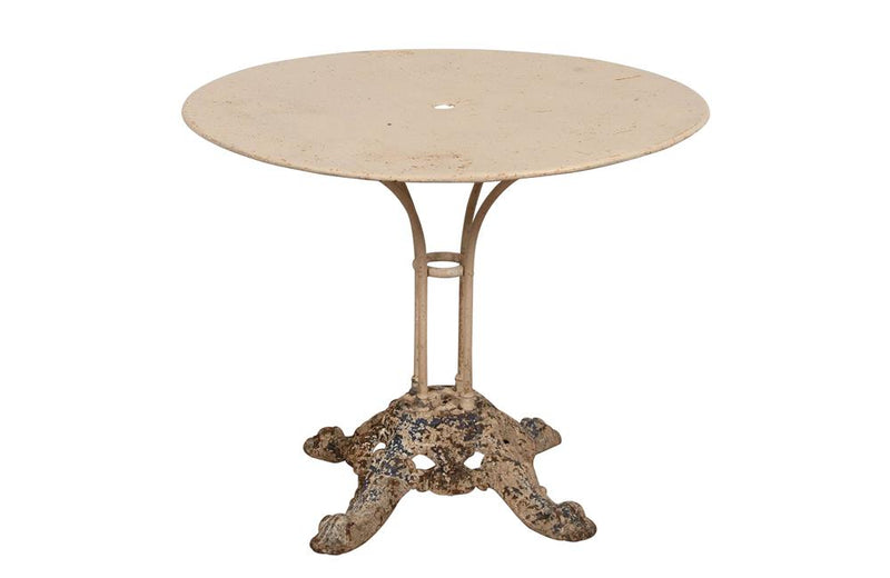 FRENCH IRON GARDEN TABLE