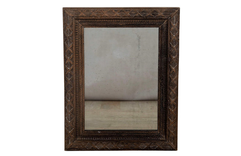 NEO-CLASSICAL CARVED FRAMED MIRROR