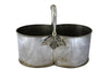 SILVERPLATE DOUBLE WINE COOLER