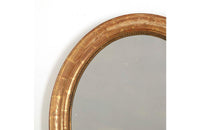 19TH CENTURY FRENCH OVAL MIRROR