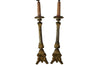 Pair Of Brass Ecclesiastic Lamps