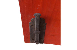 ITALIAN PAINTED CORNER CUPBOARD