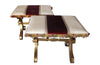 PAIR OF VINTAGE SPANISH STOOLS