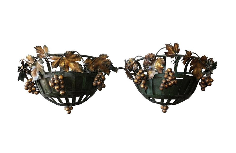 GRAPE BASKET WALL LIGHTS