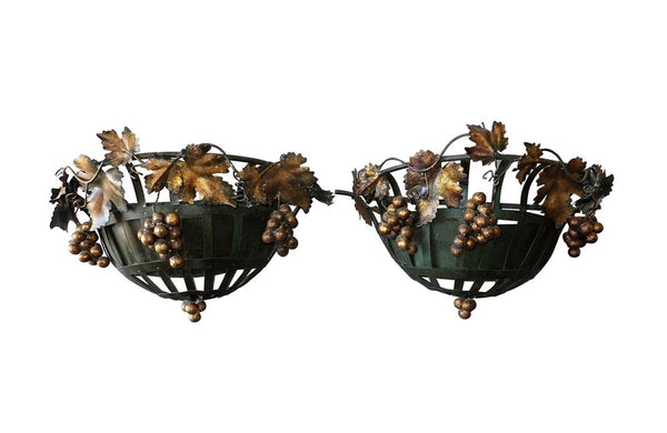 GRAPE BASKET WALL LIGHTS