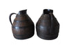 PAIR OF BURGUNDY WINE JUGS