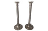 PAIR OF TALL VINTAGE CANDLESTICKS