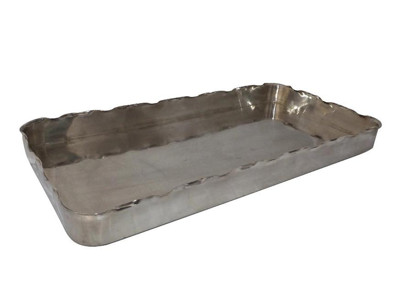 LARGE SILVERPLATE TRAY BY GALANDET