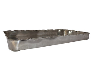LARGE SILVERPLATE TRAY BY GALANDET
