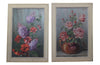 PAIR OF SIGNED STILL-LIFE PAINTINGS BY MARCEL ABOUGIT
