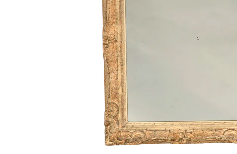 PAIR OF FRENCH CARVED FRAMED MIRRORS
