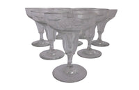 EIGHT HOLLOW STEM CHAMPAGNE COUPES