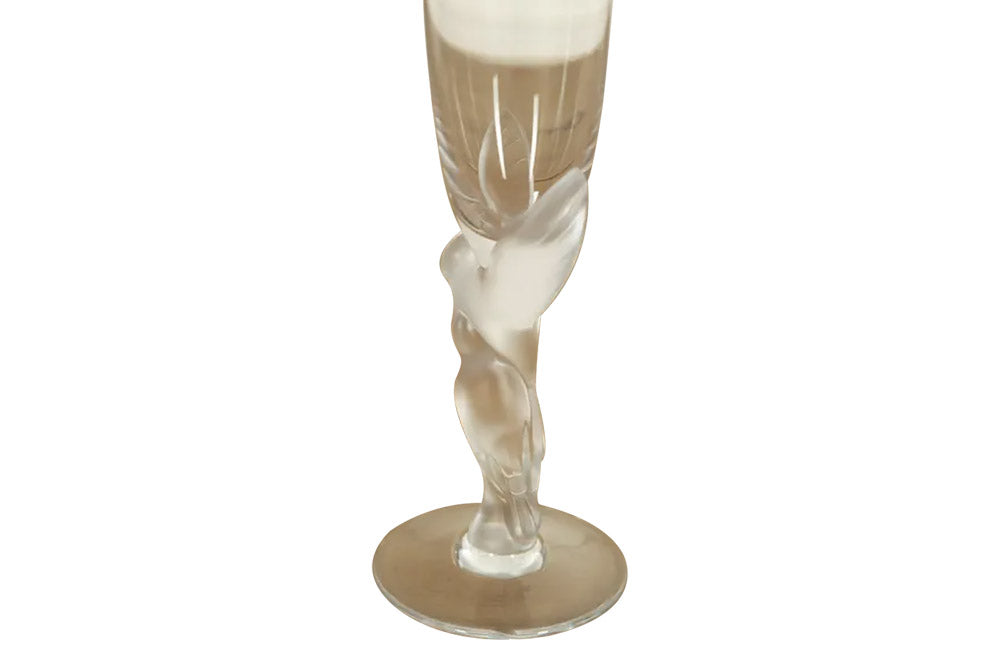 KISSING DOVES CHAMPAGNE FLUTES