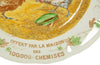 PAIR OF LARGE ADVERTISING PLATES