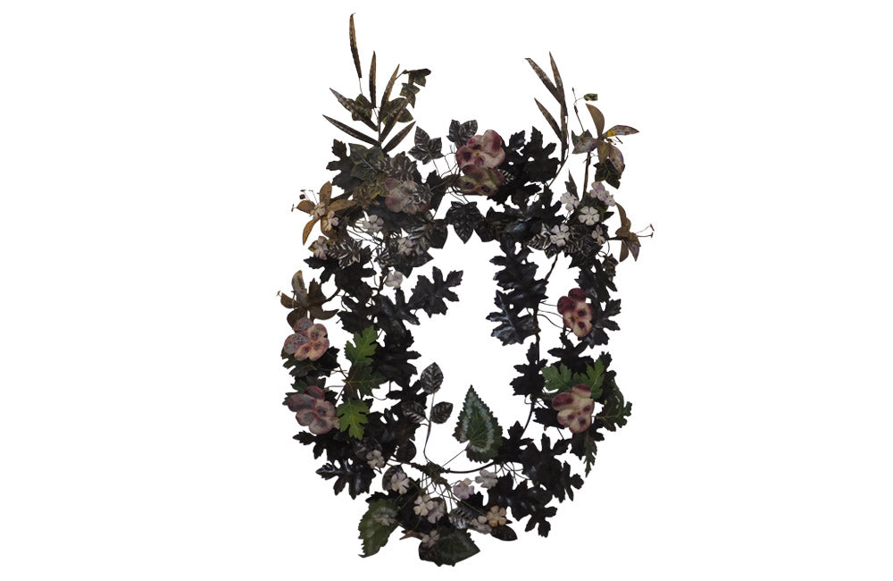 19TH CENTURY TOLE WREATH