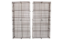 PAIR OF LARGE 19TH CENTURY WINE CAGES