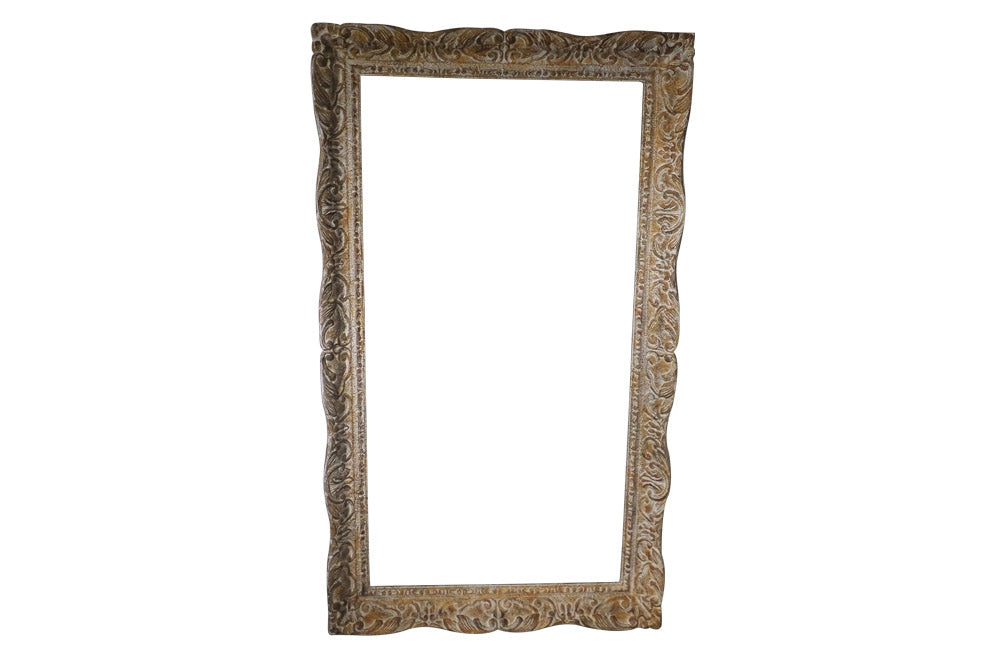 LARGE FRENCH CARVED FRAME