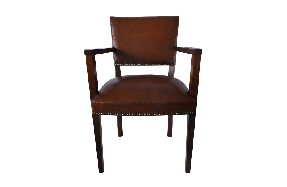 VINTAGE LEATHER DESK CHAIR