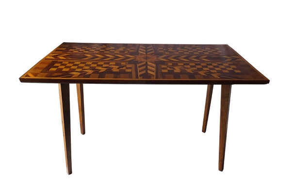 UNIQUE MARQUETRY TABLE